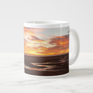 Sonnenuntergang auf dem Meer von Cortez Jumbo-Tasse
