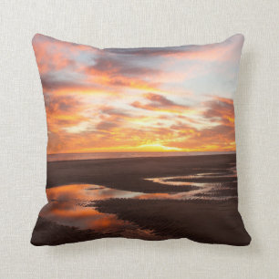 Sonnenuntergang auf dem Meer von Cortez Kissen