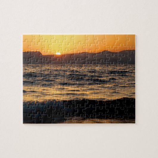 Sonnenuntergang auf dem Meer von Galiläa Puzzle (Horizontal)