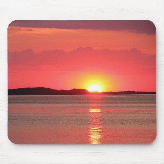 Sonnenuntergang auf dem Mousepad (Vorne)