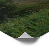 Sonnenuntergang auf dem Stall Poster (Ecke)