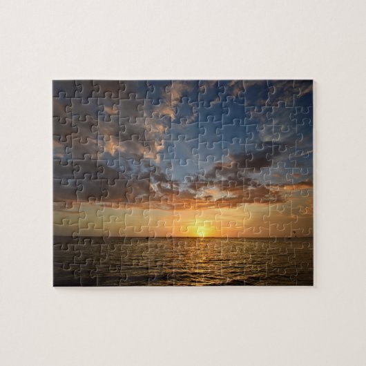 Sonnenuntergang auf dem Wasser - 8x10 - 110 pc Puzzle (Horizontal)
