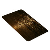 Sonnenuntergang auf dem Wasser Abstrakte Ozeanfoto Magnet (Rechte Seite)