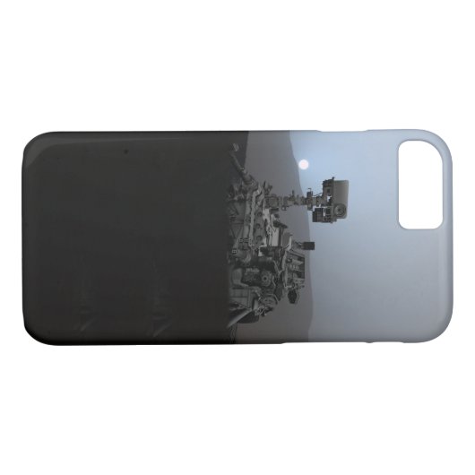 Sonnenuntergang auf den Mars Neugier Rover Case-Mate iPhone Hülle (Rückseite (Horizontal))