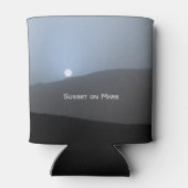 Sonnenuntergang auf den Mars Neugier Rover Dosenkühler (Rückseite)