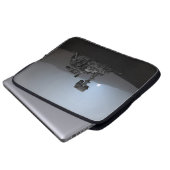 Sonnenuntergang auf den Mars Neugier Rover Laptopschutzhülle (Vorne Knopf)