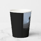 Sonnenuntergang auf den Mars Neugier Rover Pappbecher (Rechts)