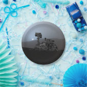 Sonnenuntergang auf den Mars Neugier Rover Pappteller (Party)