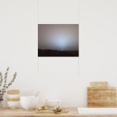 Sonnenuntergang auf den Mars - von den Mars-Rover- Poster (Küche)