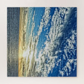 Sonnenuntergang auf der Cinque Terre Italien - 20x Puzzle (Horizontal)