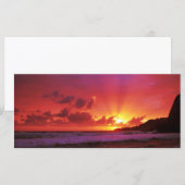 Sonnenuntergang auf der Insel (Vorne/Hinten)