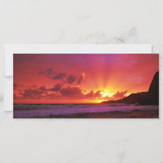 Sonnenuntergang auf der Insel (Vorderseite)