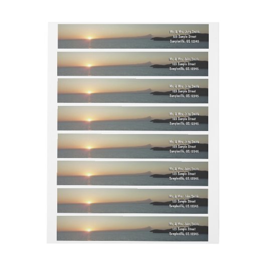 Sonnenuntergang auf der Insel Antigua II Seascape (Bogen)