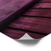 Sonnenuntergang auf der Insel Malediven | Water Vi Poster (Ecke)