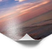 Sonnenuntergang auf der Insel Sanibel Fotodruck (Ecke)