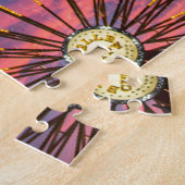 Sonnenuntergang auf der Iowa Staat Messe in Des Mo Puzzle (Seite)