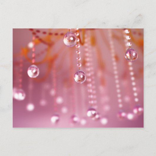 Sonnenuntergang auf der Kristallkarte Postkarte (Vorderseite)