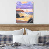 Sonnenuntergang auf der Leinwand (Insitu (Schlafzimmer))