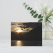 Sonnenuntergang auf der Postkarte Innere Passage (Stehend Vorderseite)