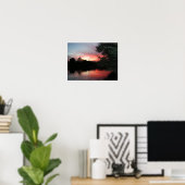 Sonnenuntergang auf der Rogue Poster (Heimbüro)