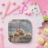 Sonnenuntergang auf der russisch-orthodoxen Kathed Pappteller (Party)