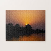 Sonnenuntergang auf der verbotenen Stadt - Peking, Puzzle (Horizontal)