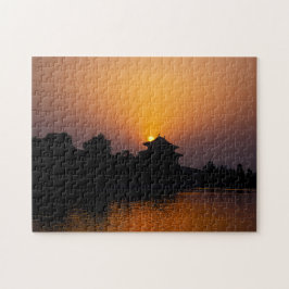 Sonnenuntergang auf der verbotenen Stadt - Peking, Puzzle
