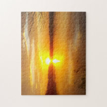 Sonnenuntergang auf einem See