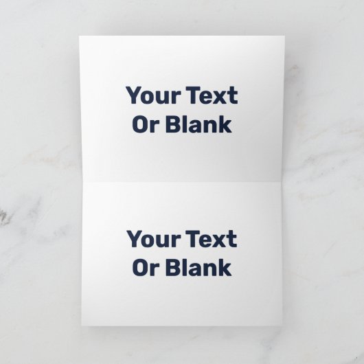 Sonnenuntergang auf Eis Feiertagskarte (Innenseite)