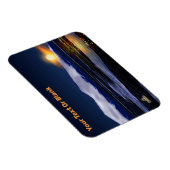 Sonnenuntergang auf Eis Magnet (Rechte Seite)