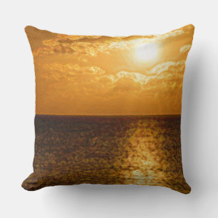 Sonnenuntergang auf Grand Cayman Kissen