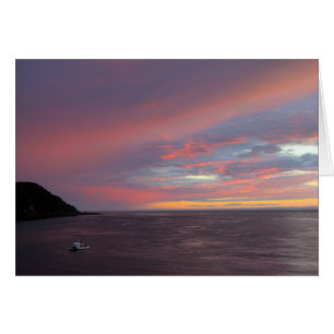 Sonnenuntergang auf großartigem Manan