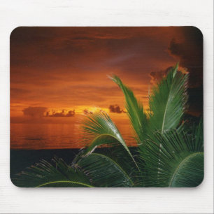 Sonnenuntergang auf Insel Annas Maria Mousepad
