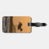 Sonnenuntergang auf Kauai Gepäckanhänger (Rückseite horizontal)