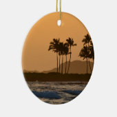 Sonnenuntergang auf Kauai Keramik Ornament (Rechts)