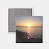 Sonnenuntergang auf Kreta Magnet (Vorderseite/Rückseite)