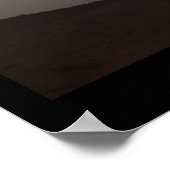 Sonnenuntergang auf Mars Poster (Ecke)