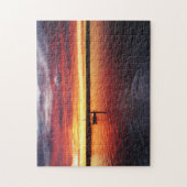 Sonnenuntergang auf Morro Buchtpuzzlespiel Puzzle (Vertikal)