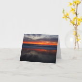 Sonnenuntergang auf Salz-Nebenfluss Karte (Gelbe Blume)