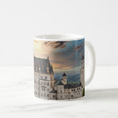 Sonnenuntergang auf Schloss Neuschwanstein, Deutsc Kaffeetasse (VorderseiteRechts)