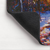 Sonnenuntergang auf Schnee 2010 Mousepad (Ecke)