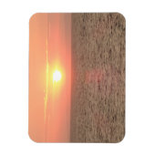 Sonnenuntergang auf See 3"x4" Magnet (Vertikal)