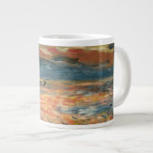 Sonnenuntergang auf See durch Pierre Renoir, Vinta Jumbo-Tasse (Vorderseite Rechts)
