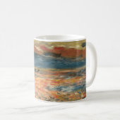 Sonnenuntergang auf See durch Pierre Renoir, Vinta Kaffeetasse (VorderseiteRechts)