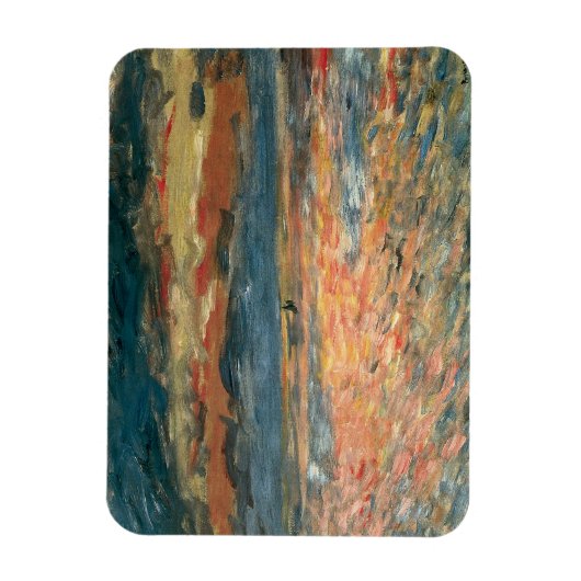 Sonnenuntergang auf See durch Pierre Renoir, Vinta Magnet (Vertikal)