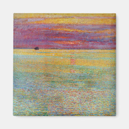 Sonnenuntergang auf See (von Childe Hassam) Magnet