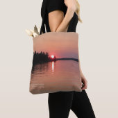 Sonnenuntergang auf SeeVermilion Tasche (Von Nahem)