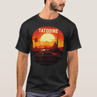 Sonnenuntergang auf Tatooine T-Shirt