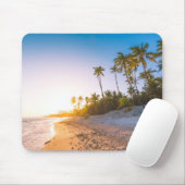 Sonnenuntergang auf tropischer Dominikanischer Mousepad (Mit Mouse)
