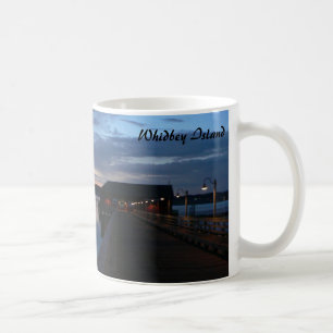 Sonnenuntergang auf Whidbey Insel, Coupeville, Kaffeetasse